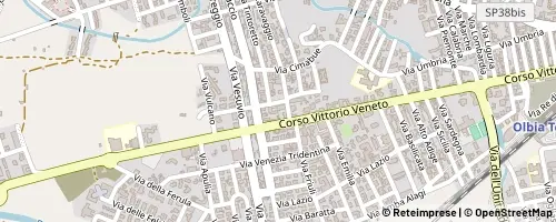 Mappa Olbia