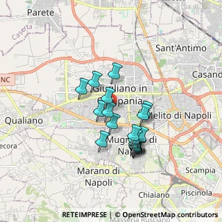 Mappa Via G. Gigante, 80010 Villaricca NA, Italia (1.49389)