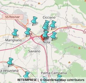 Mappa Via Anfiteatro Marmoreo, 80035 Nola NA, Italia (4.675)