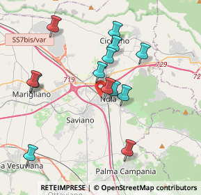 Mappa Via Anfiteatro Marmoreo, 80035 Nola NA, Italia (3.92077)