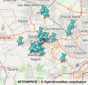 Mappa Vico Giuglianiello, 80018 Mugnano di Napoli NA, Italia (3.07438)