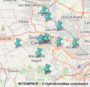 Mappa Vico Giuglianiello, 80018 Mugnano di Napoli NA, Italia (3.73273)