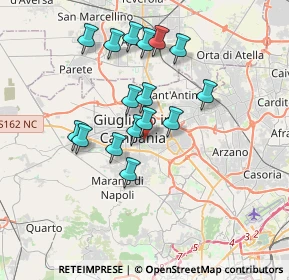 Mappa Vico Giuglianiello, 80018 Mugnano di Napoli NA, Italia (3.32688)