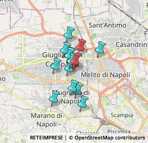 Mappa Vico Giuglianiello, 80018 Mugnano di Napoli NA, Italia (1.14643)