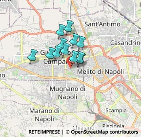 Mappa Vico Giuglianiello, 80018 Mugnano di Napoli NA, Italia (1.13833)