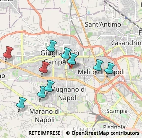 Mappa Vico Giuglianiello, 80018 Mugnano di Napoli NA, Italia (2.21909)