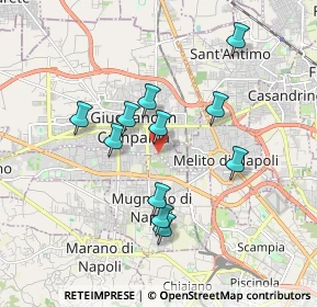 Mappa Vico Giuglianiello, 80018 Mugnano di Napoli NA, Italia (1.72182)