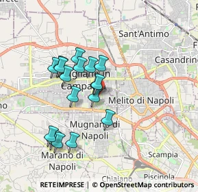 Mappa Vico Giuglianiello, 80018 Mugnano di Napoli NA, Italia (1.63294)