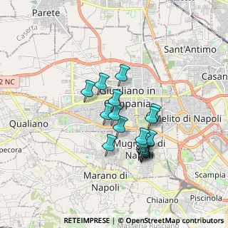 Mappa Via Orologio, 80010 Villaricca NA, Italia (1.51222)