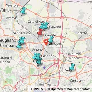 Mappa Via De Marini Filippo, 80026 Casoria NA, Italia (4.38)