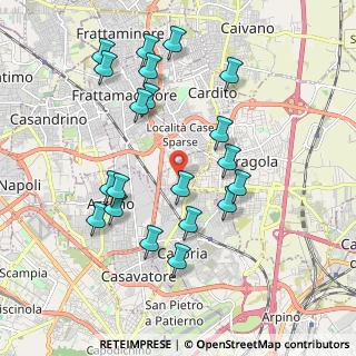 Mappa Via De Marini Filippo, 80026 Casoria NA, Italia (2.1445)