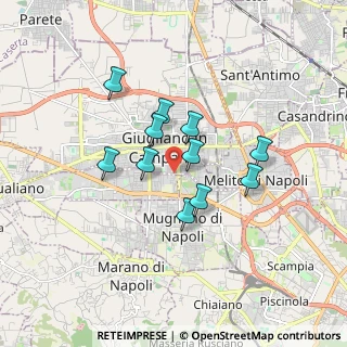 Mappa Via F. Magellano, 80010 Villaricca NA, Italia (1.42818)