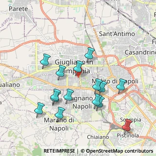 Mappa Via Magellano, 80010 Villaricca NA, Italia (2.08467)