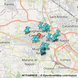 Mappa Via Magellano, 80010 Villaricca NA, Italia (1.4795)