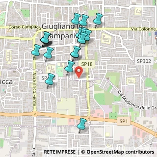 Mappa Via F. Magellano, 80010 Villaricca NA, Italia (0.5685)