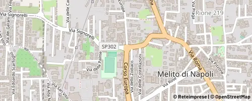 Mappa Melito di Napoli