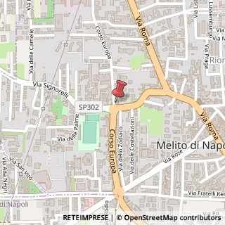 Mappa Corso Europa, 270, 80017 Melito di Napoli, Napoli (Campania)