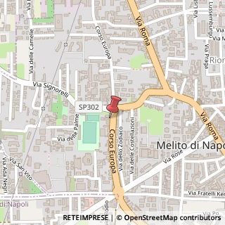 Mappa Corso Europa, 195, 80017 Melito di Napoli, Napoli (Campania)