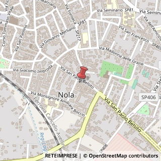 Mappa Via San Paolo Belsito, 85, 80035 Nola, Napoli (Campania)