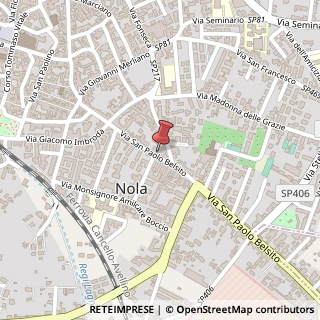 Mappa Via San Paolo Belsito, 85, 80035 Nola, Napoli (Campania)