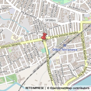 Mappa Corso Vittorio Veneto, 15, 07026 Olbia, Olbia-Tempio (Sardegna)