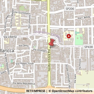 Mappa Via Enrico Fermi, 56, 80010 Villaricca, Napoli (Campania)