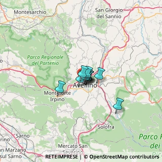 Mappa Via Aurelio Nicolodi, 83100 Avellino AV, Italia (2.72818)