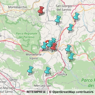 Mappa Via Aurelio Nicolodi, 83100 Avellino AV, Italia (7.9)