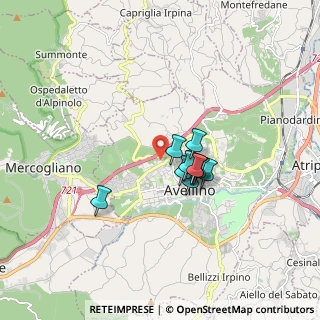 Mappa Via Aurelio Nicolodi, 83100 Avellino AV, Italia (1.18)