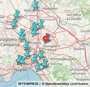 Mappa Via Caudio, 80013 Casalnuovo di Napoli NA, Italia (9.139)