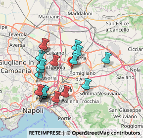 Mappa Via Caudio, 80013 Casalnuovo di Napoli NA, Italia (7.647)