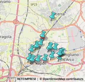 Mappa Via Caudio, 80013 Casalnuovo di Napoli NA, Italia (1.83737)