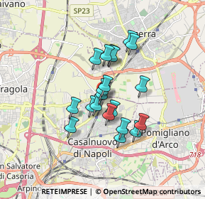 Mappa Via Caudio, 80013 Casalnuovo di Napoli NA, Italia (1.347)