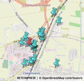 Mappa Via Caudio, 80013 Casalnuovo di Napoli NA, Italia (0.423)