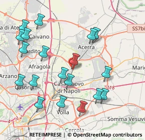 Mappa Via Caudio, 80013 Casalnuovo di Napoli NA, Italia (4.79421)