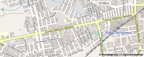 Mappa Olbia