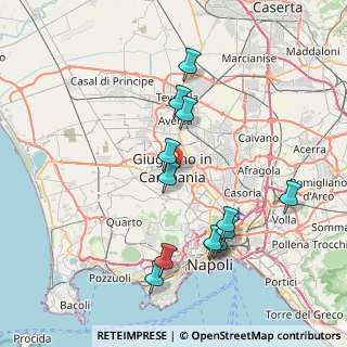 Mappa Via Palmiro Togliatti, 80010 Giugliano in Campania NA, Italia (8.40769)