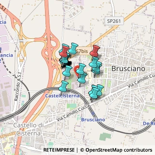 Mappa Via Eduardo de Filippo, 80031 Brusciano NA, Italia (0.29286)