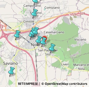 Mappa Traversa 1ª Arno, 80035 Nola NA, Italia (2.14364)