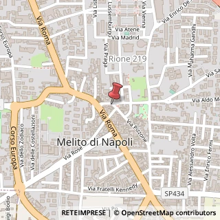 Mappa Piazza Guglielmo Marconi, 14, 80017 Melito di Napoli, Napoli (Campania)