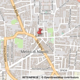 Mappa Via Lavinaio, 6, 80017 Melito di Napoli, Napoli (Campania)