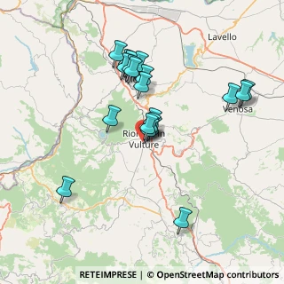 Mappa Via Michele Preziuso, 85028 Rionero In Vulture PZ, Italia (7.213)