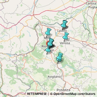 Mappa Via Michele Preziuso, 85028 Rionero In Vulture PZ, Italia (8.95083)
