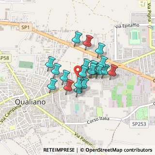 Mappa Via Enrico Berlinguer, 80019 Qualiano NA, Italia (0.306)