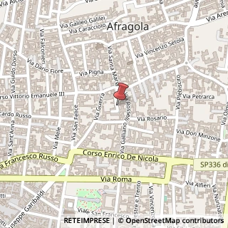 Mappa Via Ciaramelli F., 1, 80021 Afragola, Napoli (Campania)