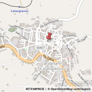 Mappa Via Nicolò Ferracciu, 64, 07023 Calangianus, Olbia-Tempio (Sardegna)