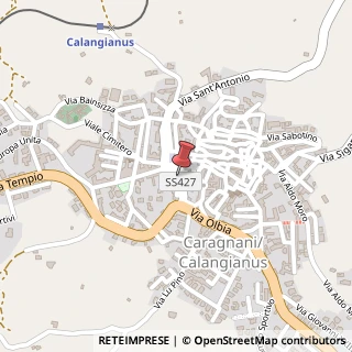 Mappa Via Giuseppe Garibaldi, 15/A, 07023 Calangianus, Olbia-Tempio (Sardegna)