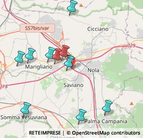 Mappa Via Abate Minichini, 80039 Saviano NA, Italia (5.05636)