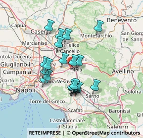 Mappa Via Abate Minichini, 80039 Saviano NA, Italia (12.2245)