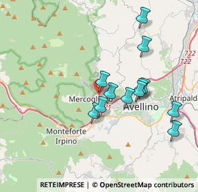 Mappa Via Mario Malzoni, 83013 Avellino AV, Italia (3.5725)